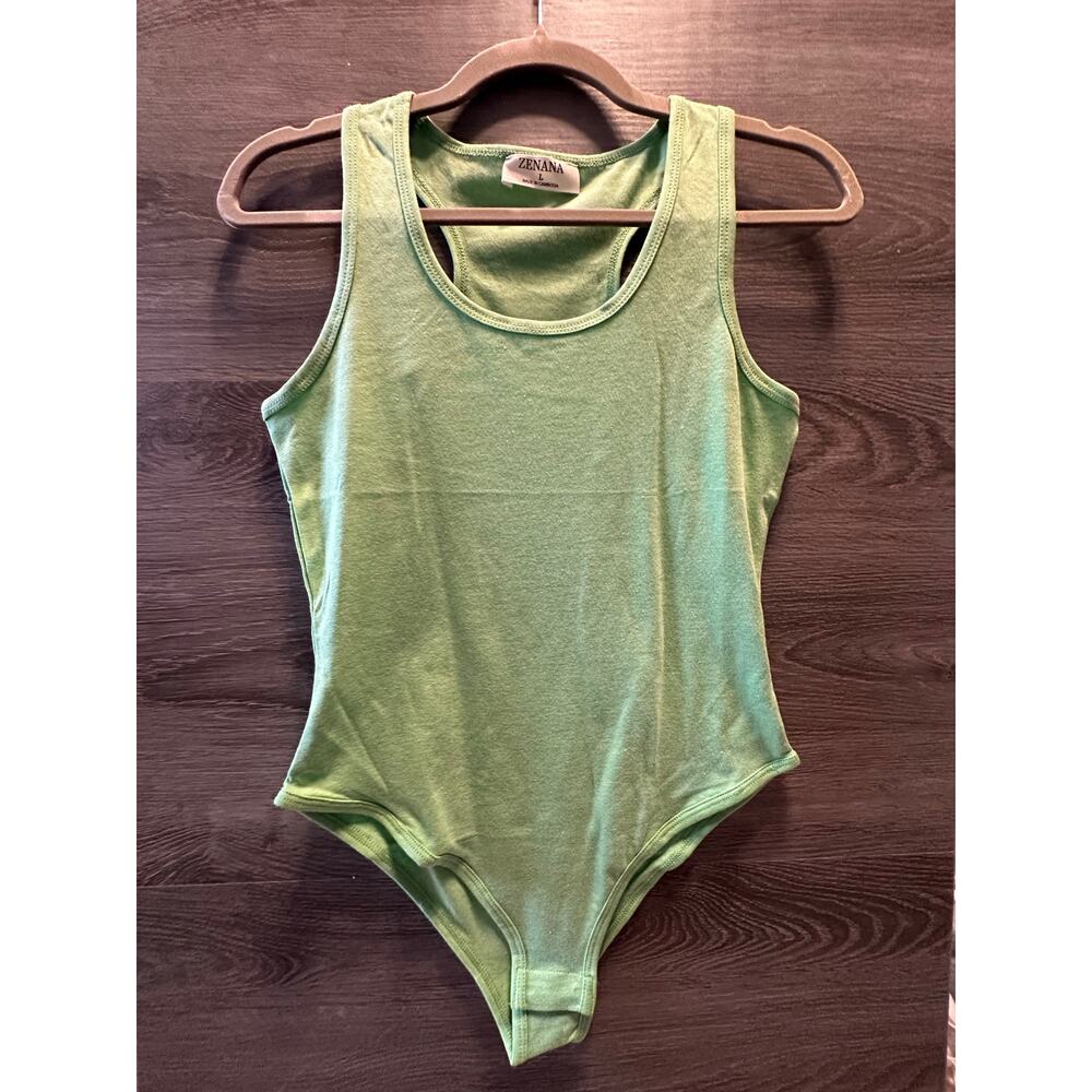 Green bodysuit (L )